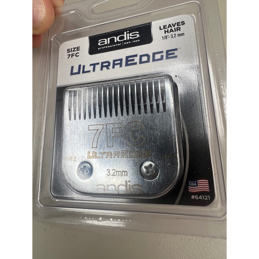 NEW Andis UltraEdge Detachable Clipper Blade Size 7FC 3.2mm  Fits AG AGC BG FHC